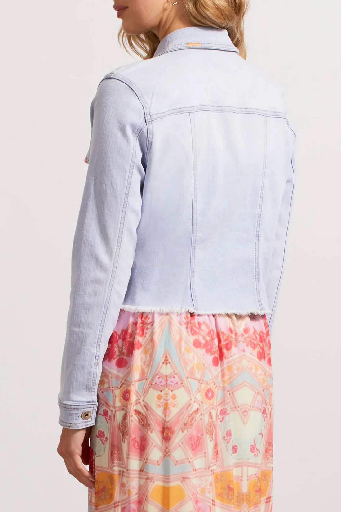 Tribal 7781O-2020-Denim Jacket- Coastline - Image 4
