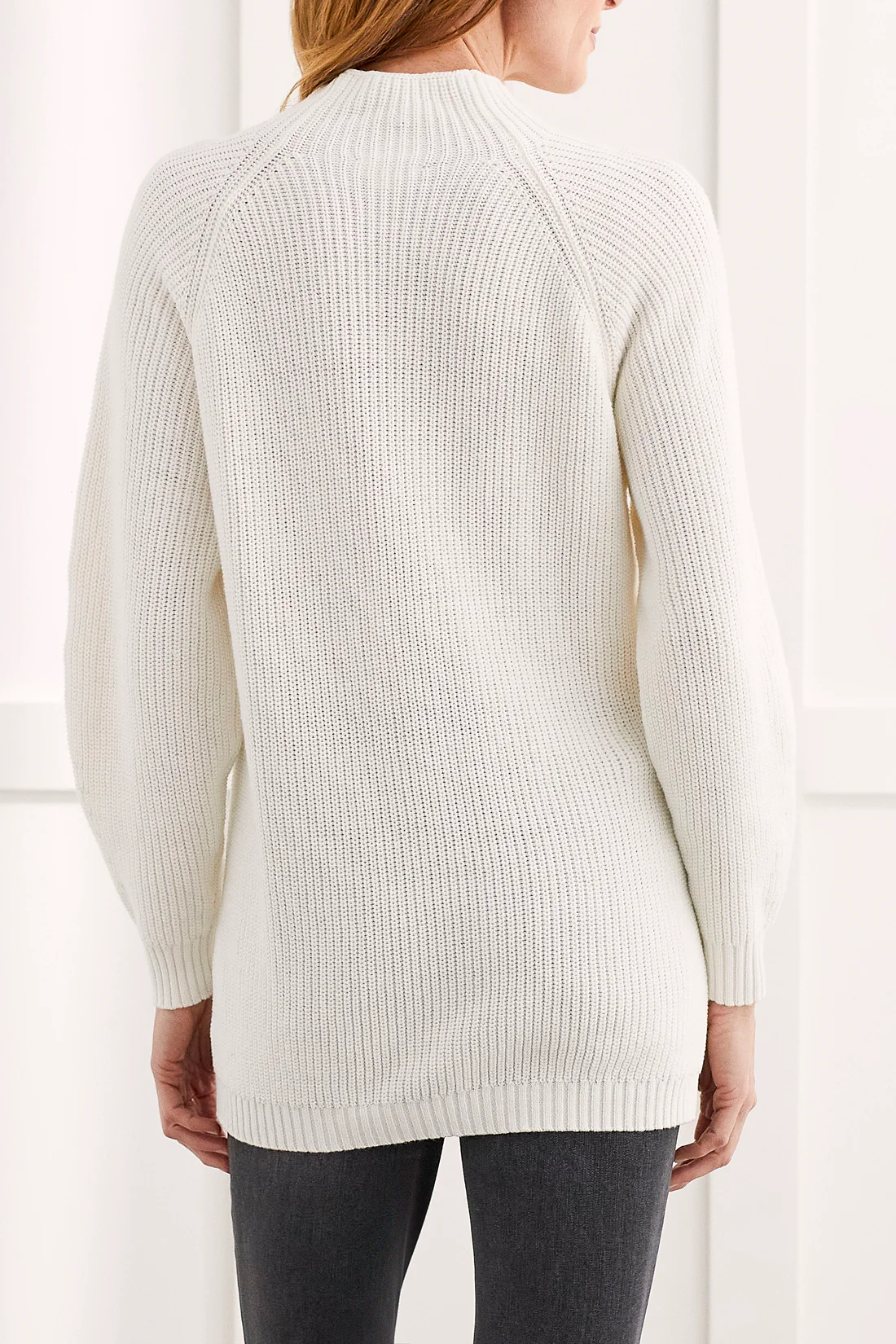 Tribal 7515O/4647-Tunic Sweater- Cream - Image 4