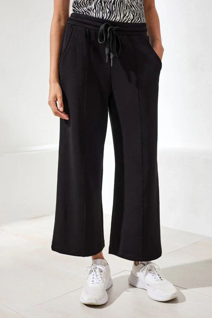 Tribal Pull On Capri W/Drawcord-2447O-0002-Black - Image 2