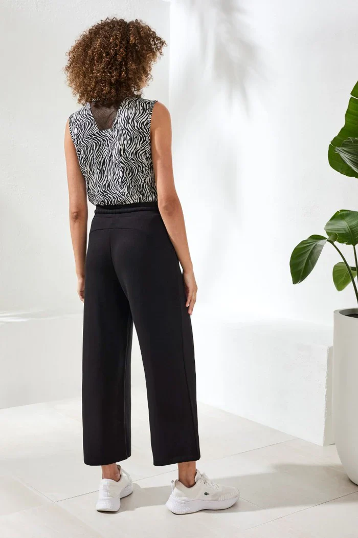 Tribal Pull On Capri W/Drawcord-2447O-0002-Black - Image 4
