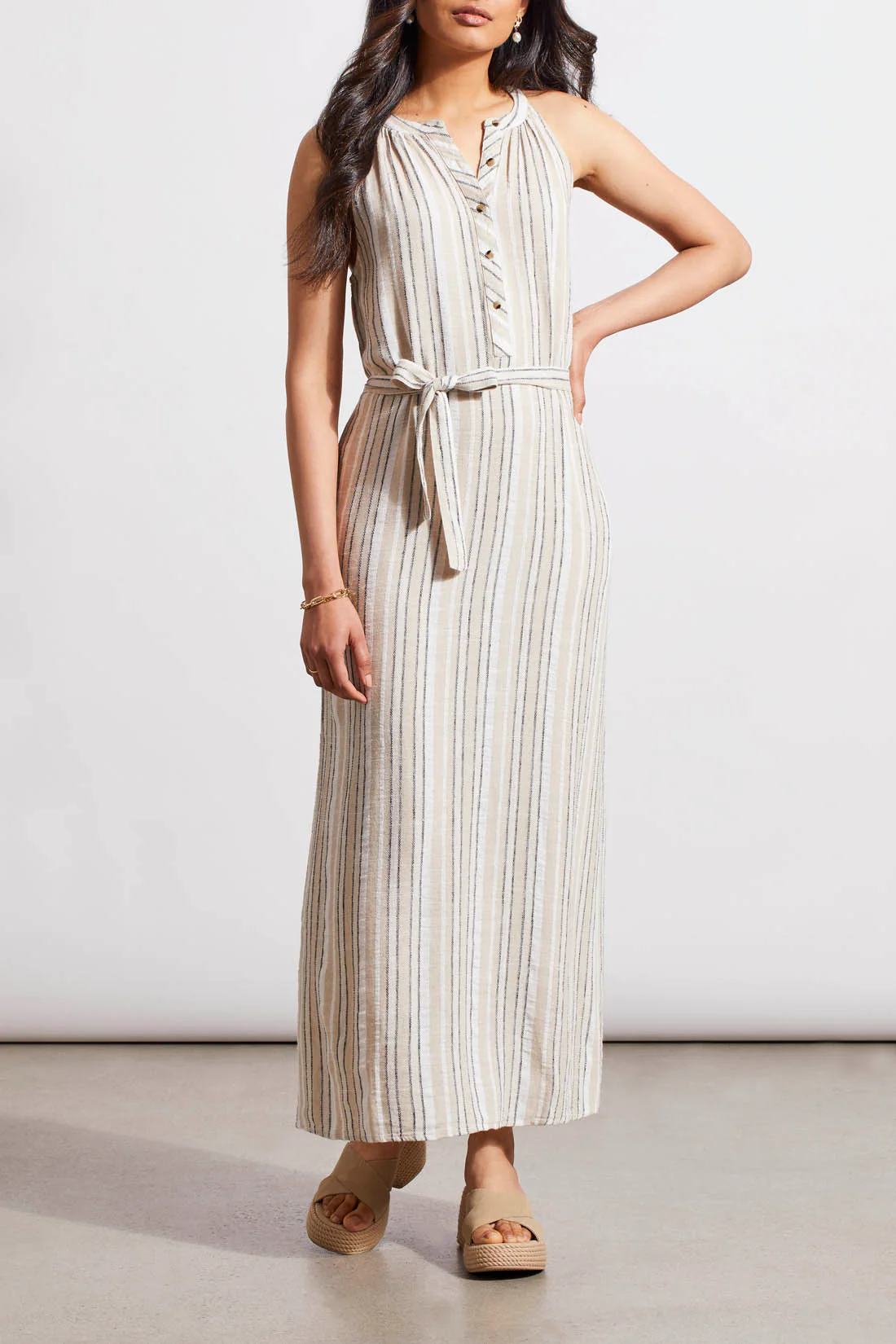 Tribal 5387O/4400-Dress W/Removable Sash-French Oak - Image 2