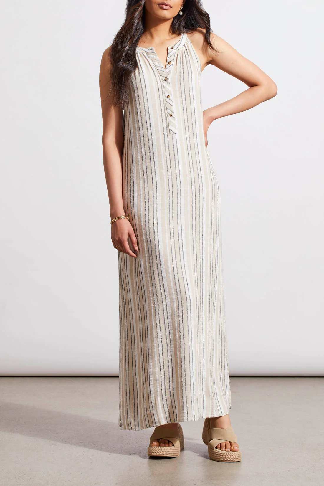 Tribal 5387O/4400-Dress W/Removable Sash-French Oak - Image 3